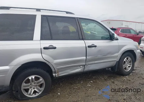 2003 Honda Pilot Ex из США, поврежденный, VIN 2HKYF18423H532100